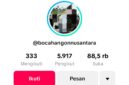 Akun Tiktok Bocah Angon yang diduga langgar UU ITE (foto: SBKM)