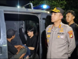 Patroli Antikejahatan Jakarta Barat, Polisi Tangkap 4 Pemuda Bawa Sabu dan Tramadol