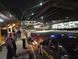 Patroli Polsek Cempaka Putih Cegah Potensi Balap Liar di Kawasan Rawasari
