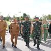 Penyambutan KASAD Jenderal Maruli Simanjuntak di Bandara Silangit Diramaikan Oleh Kehadiran Para pemimpin