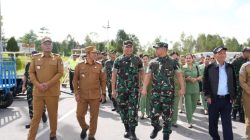 Penyambutan KASAD Jenderal Maruli Simanjuntak di Bandara Silangit Diramaikan Oleh Kehadiran Para pemimpin