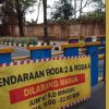 Penutupan Akses Jalan Satria Sudirman Protokol Tanpa Izin Resmi