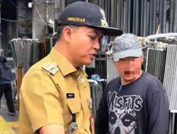 Penertiban Fasilitas Publik Khususnya Trotoar Mencuci AC Oleh Oknum Pelaku Usaha DI Kawasan Jalan Latumeten