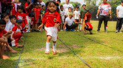 Gelak Tawa dan Derap Langkah Cilik Anak Prajurit Gagak Hitam Mewarnai HUT Ke-81 RI
