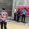 CKTRP Jakarta Barat Memasang Spanduk Warna Merah Berisi Bangunan di RW 10 Meruya Utara