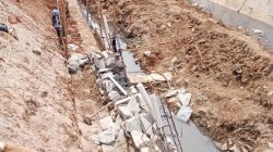 Diduga Proyek Pemeliharaan SDA di Penggilingan Tak Sesuai RAB.